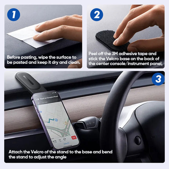 Hopfällbar magnetisk mobilhållare med stark magnet