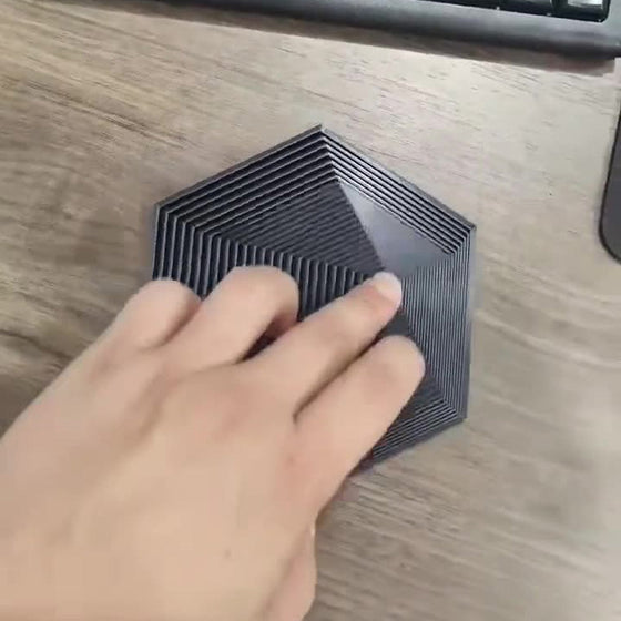 Fraktal Fidget Hexagon