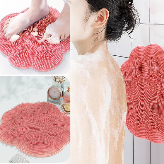 Silikonmatta för fotrengöring