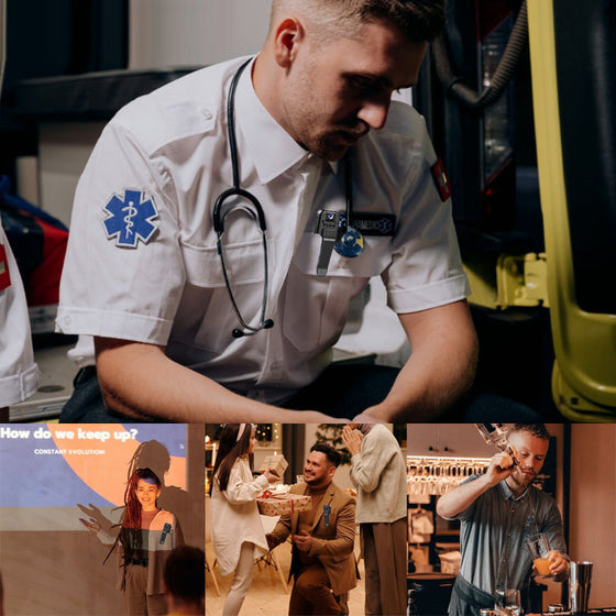 Bärbar HD-inspelare för mörkerseende i fickformat