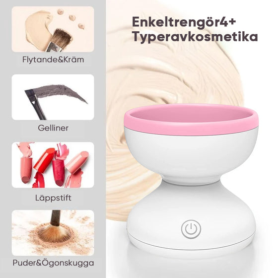 Elektrisk makeupborstrengöringsmaskin
