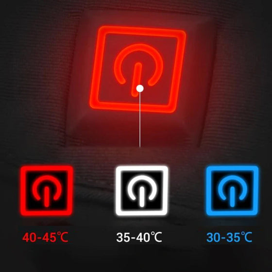 Varma handskar med uppvärmd pekskärm