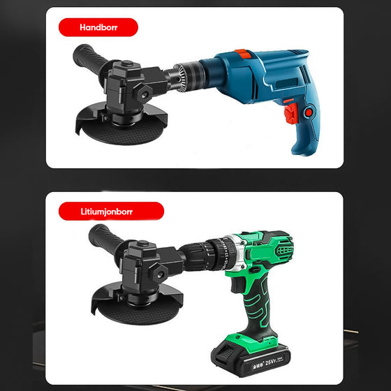 Vinkelslip Converter Head