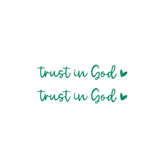 Bokstavs- &amp; Hjärtmönster Spegelreflexklistermärke