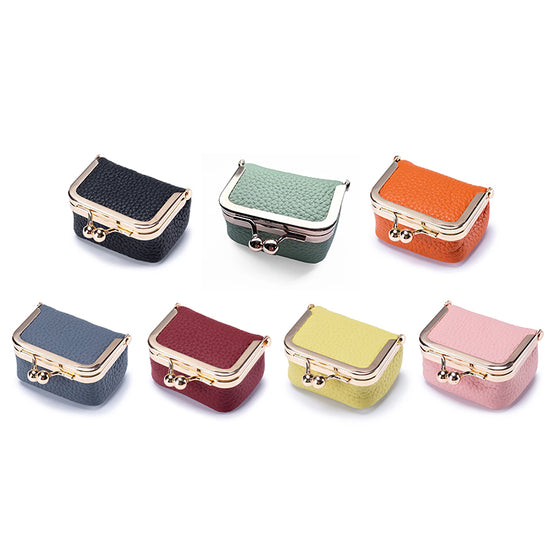 Mini smyckeskrin i äkta läder