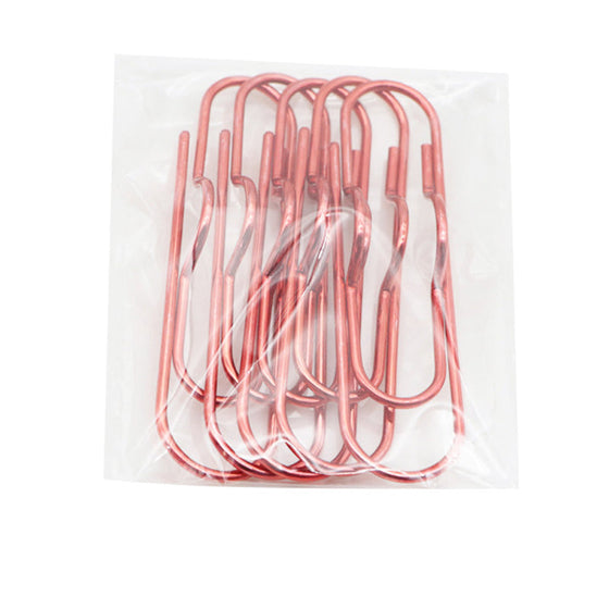 Multifunktionella metallfärgade pappersklämmor