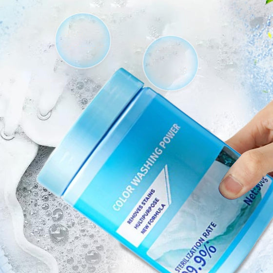 Fläckborttagningspulver med aktivt syre