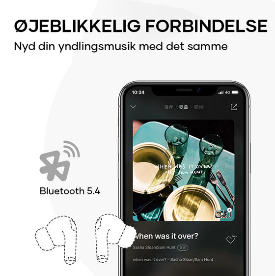 Bluetooth-öronsnäckor med brusreducering