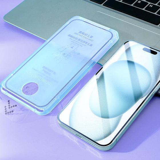 Dammfri skärmfilm för iPhone