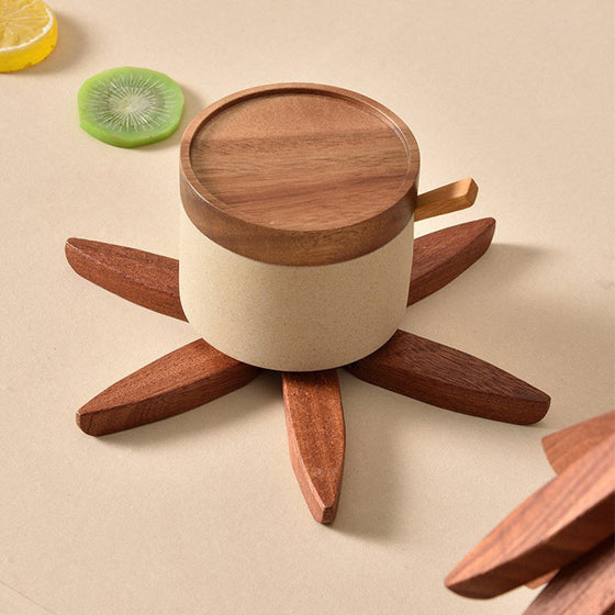 Isoleringsunderlägg av massivt trä