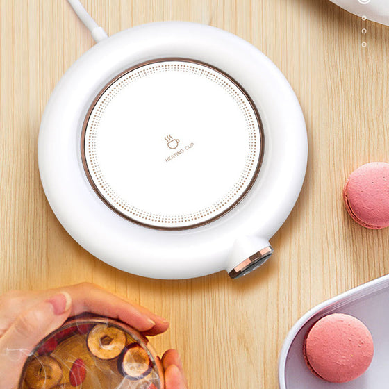 Smart värmande koppunderlägg