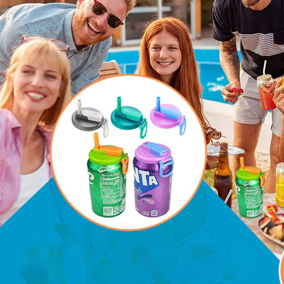 Sugrörslock för Läskburk