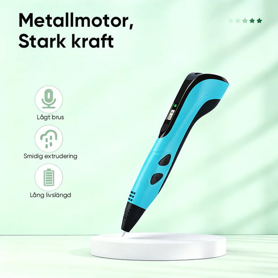 Barnens pedagogiska DIY-skapande 3D-ritningspenna