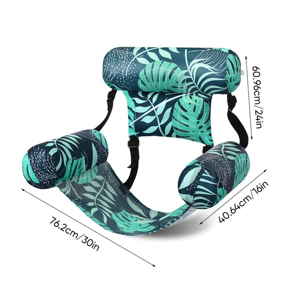 Trippel-Rör Hopfällbar Uppblåsbar Poolstol