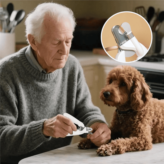 LED-klosax för husdjur med slip