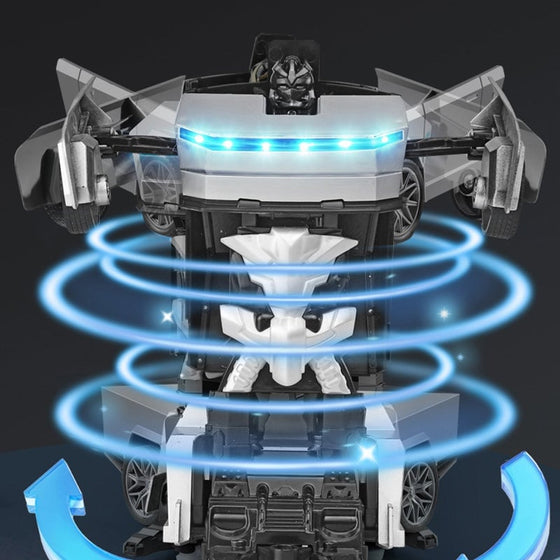 Fjärrstyrd transformerande robotbil