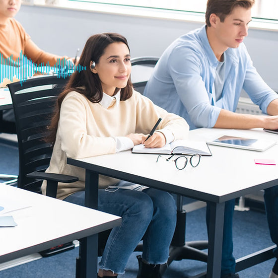 Q39 AI-översättning Clip-On Bluetooth-hörlurar