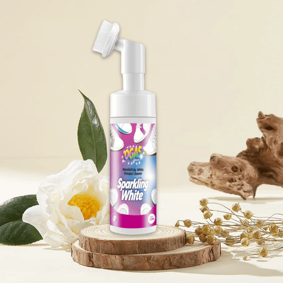 Skumrengöring för Sneakers med Inbyggd Borste