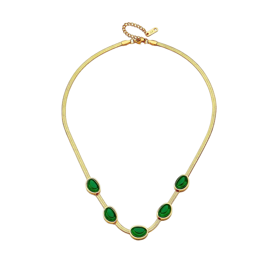 Emerald Halsband Armband