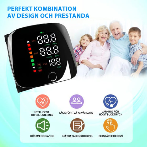 Blodtrycksmätare För Handleden