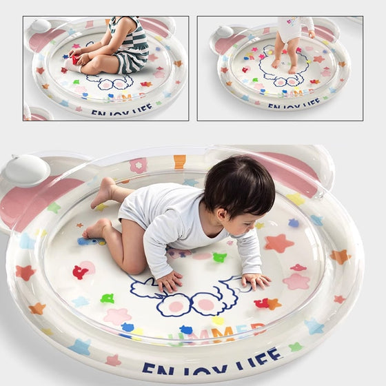 Söt vattenlekmatta för barn & husdjur