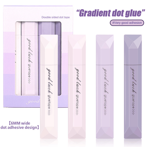 Dubbelhäftande tejprulle för scrapbooking