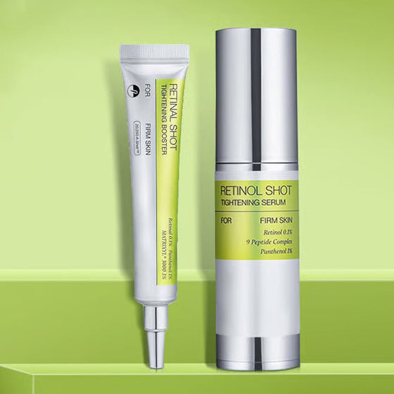 Retinol uppstramande set (ögonkräm + serum)