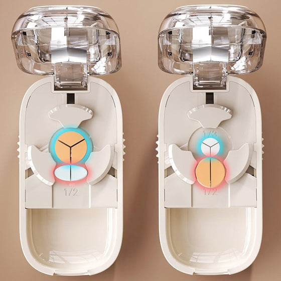 💊 Bärbar pillerskärare och organisatör