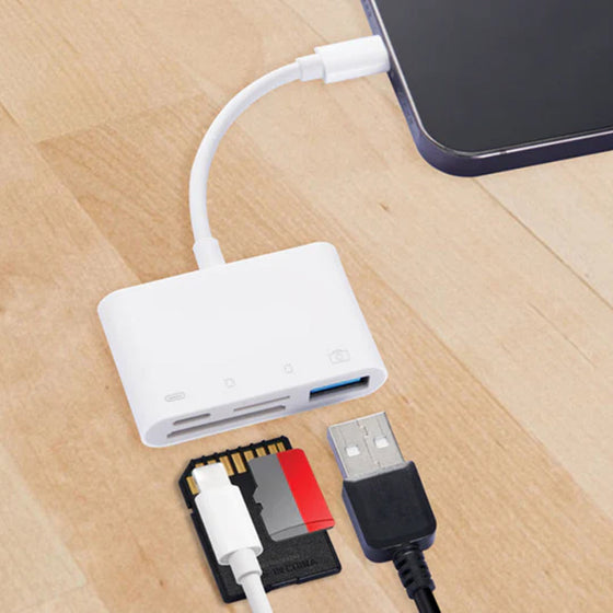 All-in-one mobil kortläsare