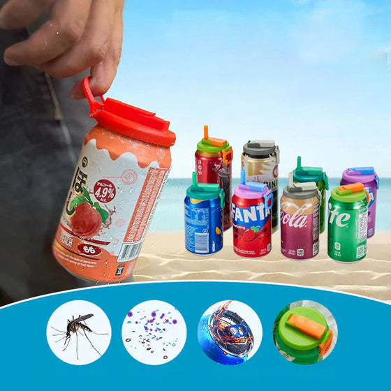 Sugrörslock för Läskburk