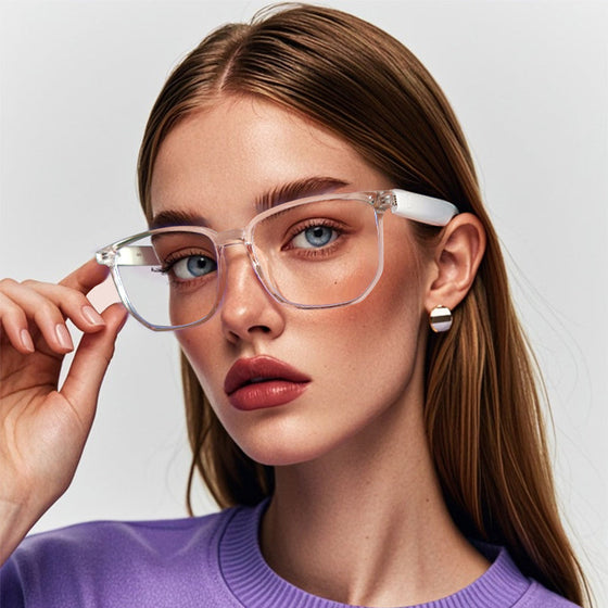 Smarta Bluetooth-glasögon mot blått ljus