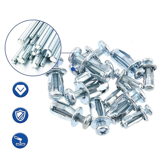 Expansionsmutter skruv med petal-form (50 st)