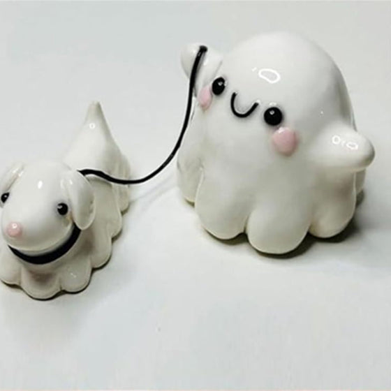 Ghost Leash Ornament