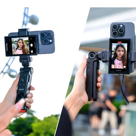 Magnetisk selfie-skärm för baksidan