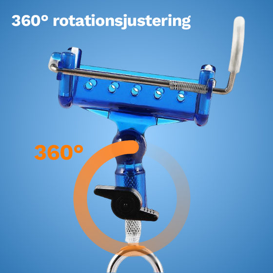 Fiskspö självlåsande tornfäste