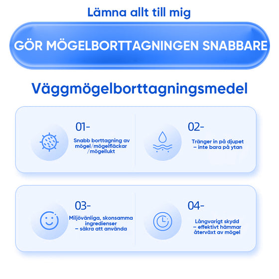 Mögelborttagningsspray