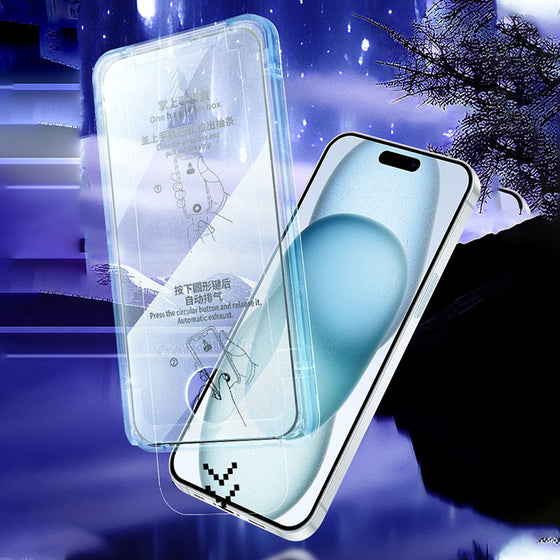 Dammfri skärmfilm för iPhone