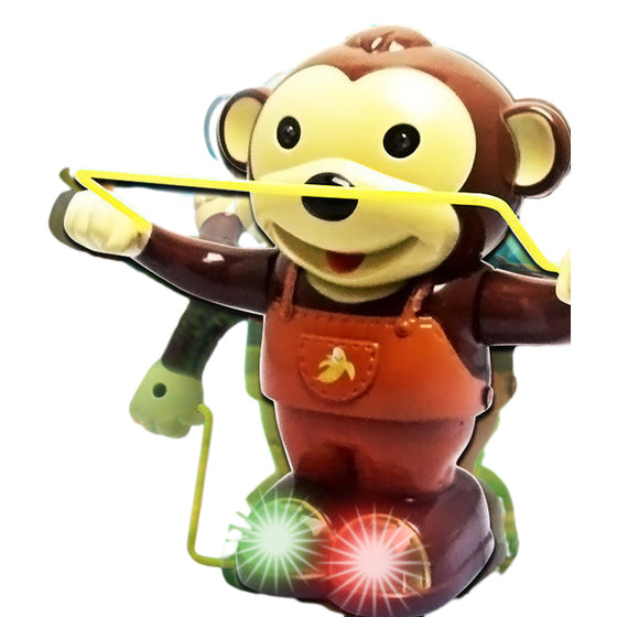 Ljus- och musikalisk dansande leksak