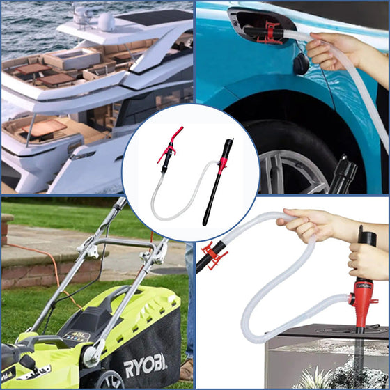 Bärbar batteridriven pump