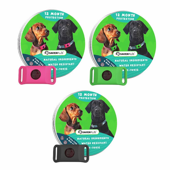 Lopp- och fästinghalsband – Skydd i 12 månader
