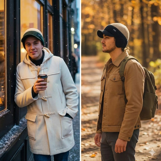 Vindtät Termisk Mössa Med Visir