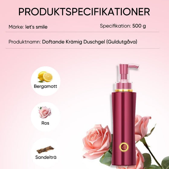 Let's Smile Duschkräm (Guldutgåva)