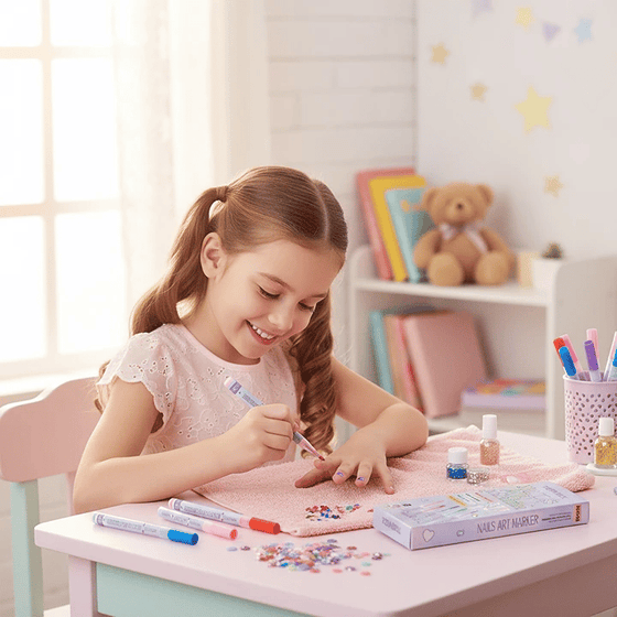 Set med nagelkonstpennor