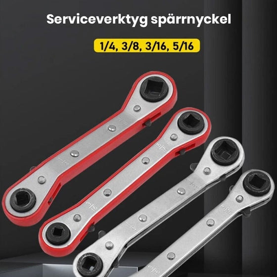 Underhåll Dubbelsidig Fyrkantig Spärrnyckel