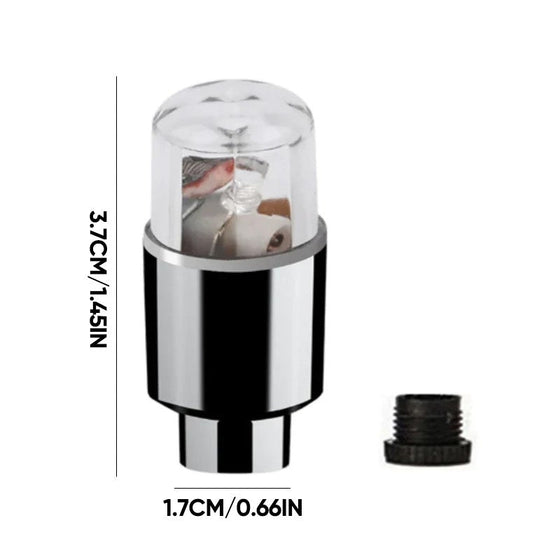 LED-lock för däckventiler