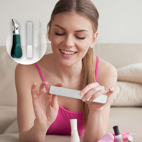 Premium 3-delad Eagle Beak Nagelklippare