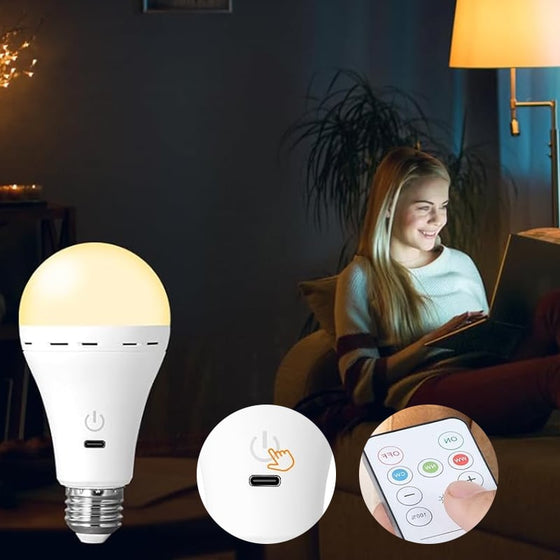 Nödlampa i tre färger