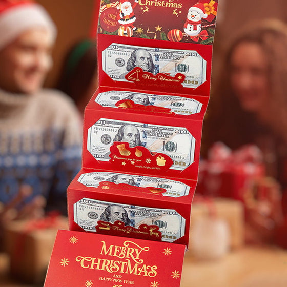 Hopfällbart Julkuvert Med 6 Fack