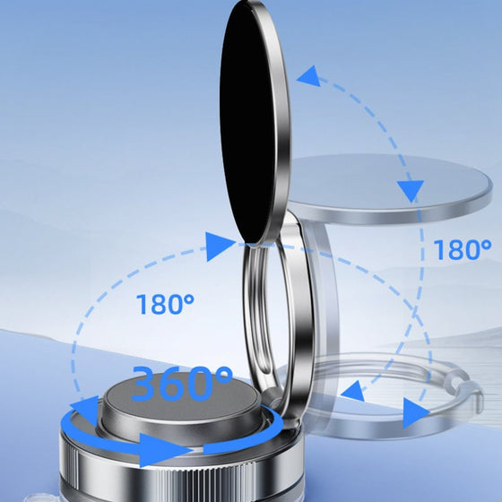 360° Justerbar Vakuum Magnetisk Mobilhållare