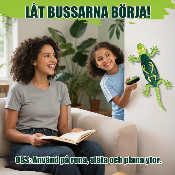 Infraröd Väggkrypande Ödla Leksak